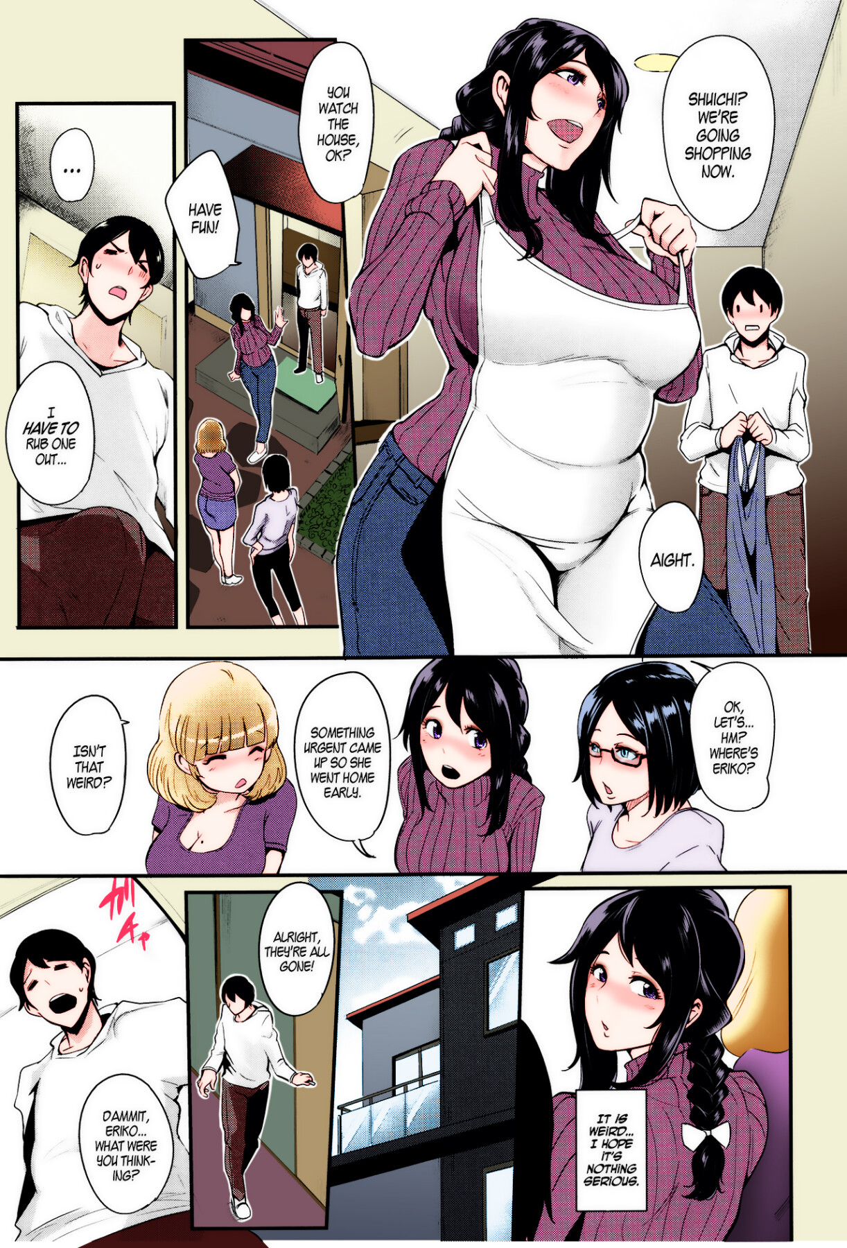 Hentai Manga Comic-Cooking Fucka (Color)-Read-8